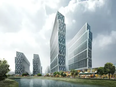 office block 3D model