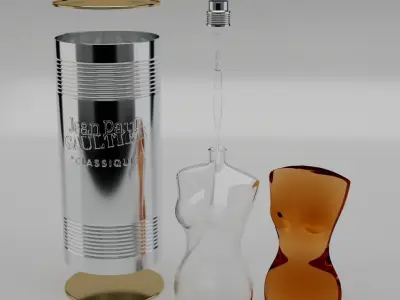 Jean Paul Gaultier Classique Perfume 3D model