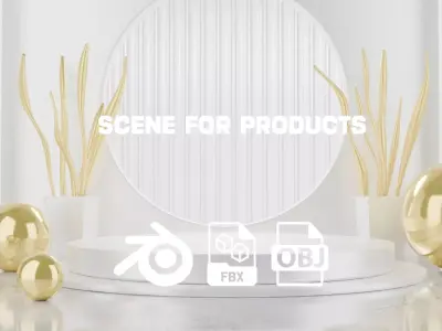 Scene For Product 3D model