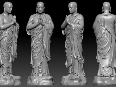 Venerable Ananda  3D print model