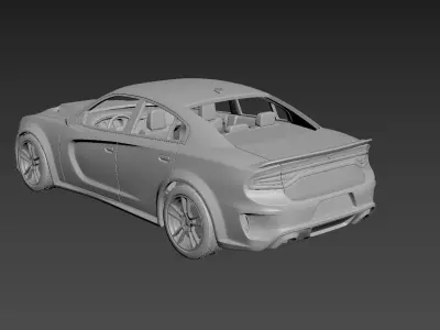 Dodge Charger SRT 2020  3D print model