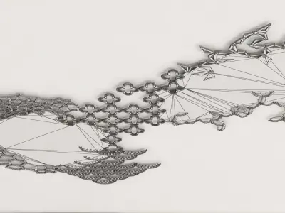 David Wiseman Collage Mirror 3D model