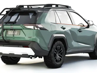 Toyota RAV4  Adventure 2019 3D model