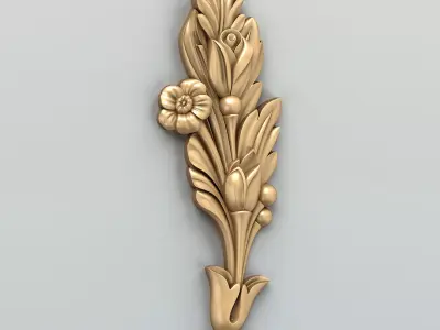 Decor vertical 020 3D model