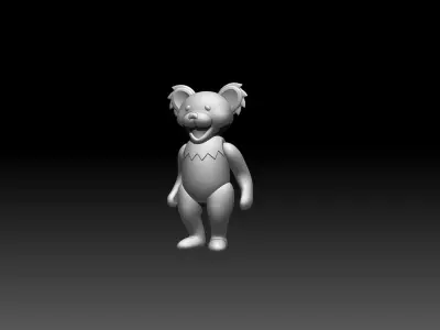 Cartoon beard doll 3D model STL FOR 3D PRINTING 3D print model