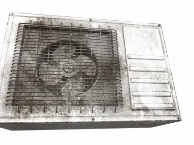 Air conditioner outdoor 6b 3D model