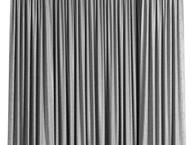 Curtain 3D model 5