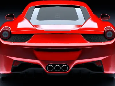 Ferrari 458 Italia 3D model buy