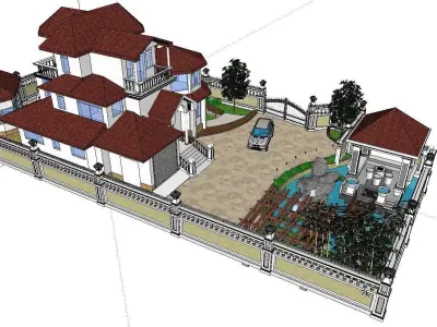 Regal-Luxury-Villa Area-060 3D model