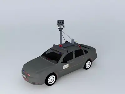 Google Car Free 3D model