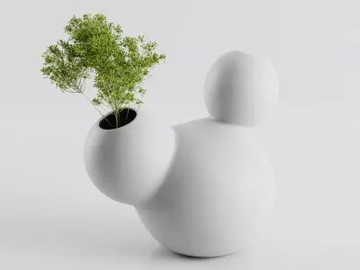 Bubble Vase 3D print model buy