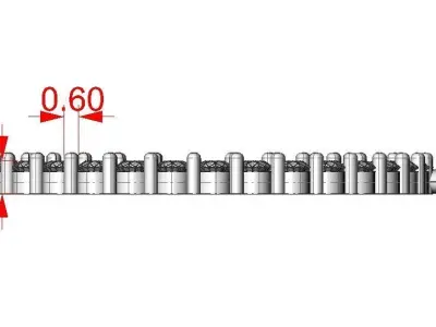 Pendant zodiac sign Aries for 3d print 3D print model