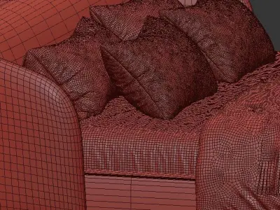 Monza Bed 3D model