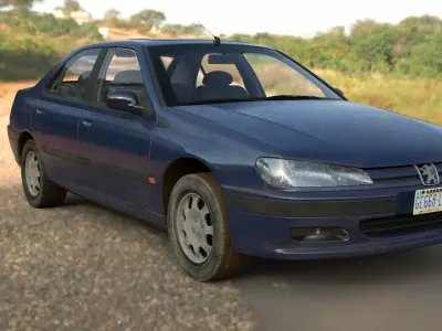 PEUGEOT 406 3D model