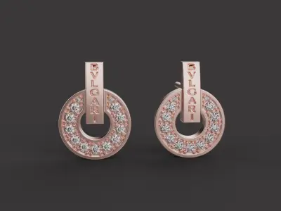 Earrings 61433 3D print model