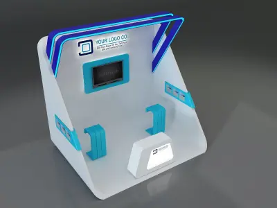 Booth Exhibition Stand a659a 3D model
