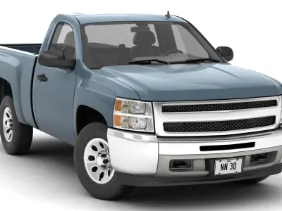 GENERIC PICKUP TRUCK 13 3D model