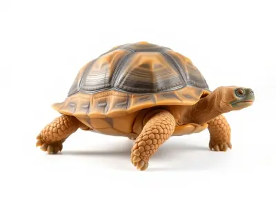 Realistic Tortoise D Model Pack with Detailed Textures Low-poly 3D model
