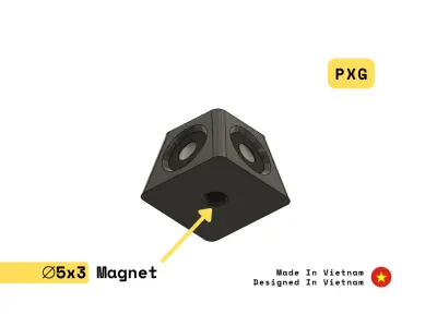 3D Scan Pyramid Marker Free 3D print model Free 3D print model