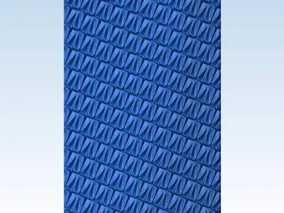 Abstract relief for CNC machining Free 3D print model