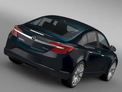 Opel Insignia ECOFlex 2015 3D model