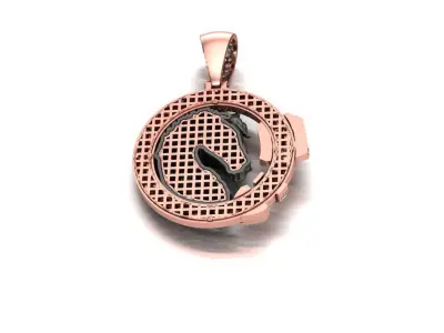 Horse pendant-Dije caballo-26gr aprox 3D print model