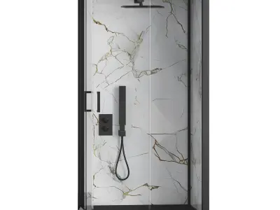 Shower cabin 08 3D model