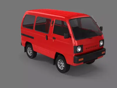 Suzuki Carry 1987 3D model
