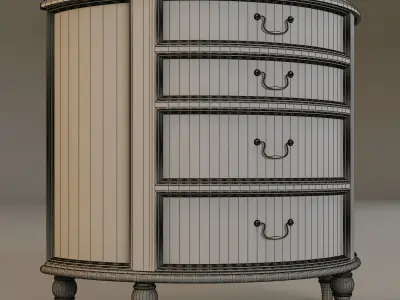 Laura Ashley dresser 3D model