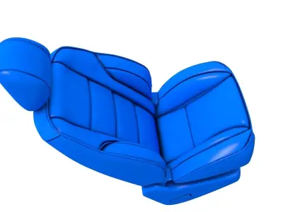 Car seat -  seat 3D print model