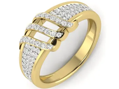 new rings collection 3D print model 3D print model