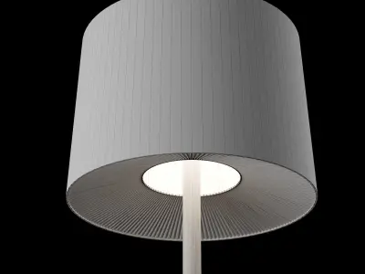 Axo velvet stand light 3D model