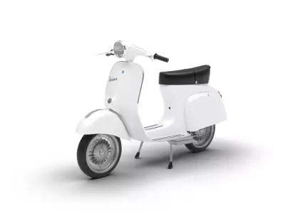 Vespa 125 ET3 1967 3d model 3D model