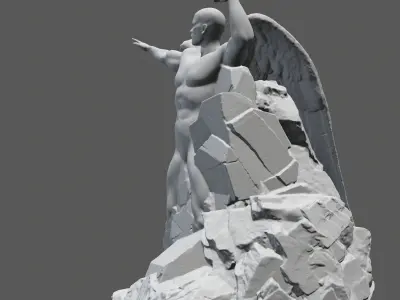 creation of adam  3D print model