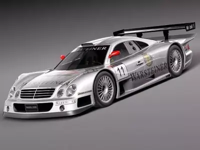 Mercedes-Benz CLK GTR 3D model