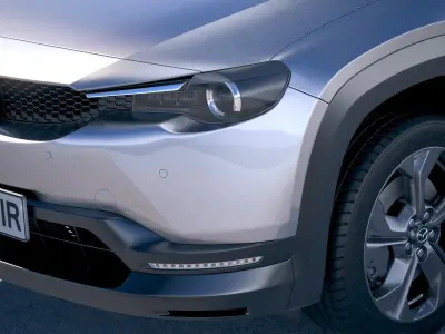 Mazda MX-30 2021 VRAY 3D model