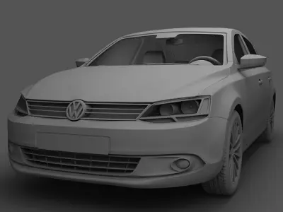 Volkswagen Jetta 2011 3D model