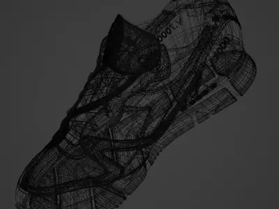 Diadora V7000 Shoe 3D model