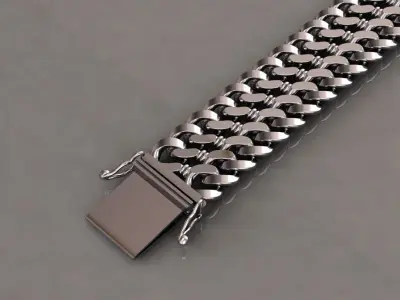 Chain Bracelets 23 3D print model