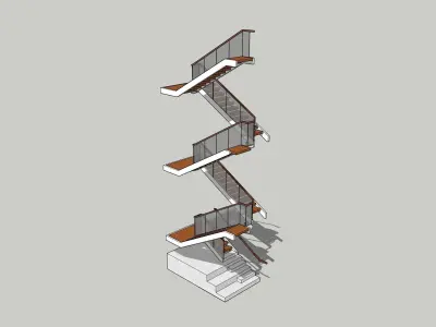 Free Staircase Free 3D model