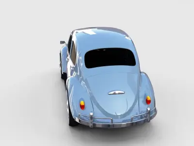 VW Beetle rev 3D model