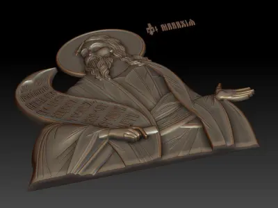 Prophet Malachi 3D model