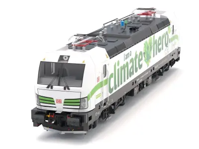 Siemens Vectron DB I am Climate Hero Livery 3D model