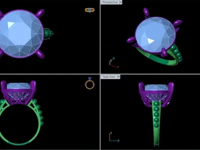 SOLAITER RING 15 MM 3D print model