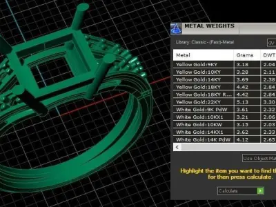 Women Fashion Diamond Ring 3d Printable Model 3D print model