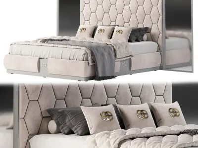 LUXOR Bed by Elve Luxury 3D model