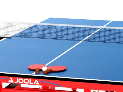 Ping-Pong-Table-3D ping pong table 3D model