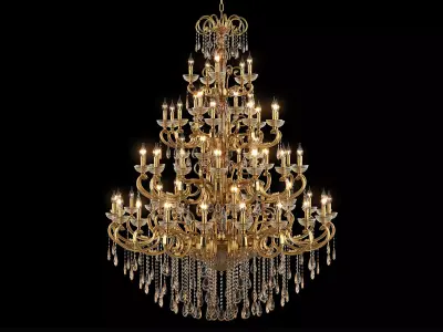 727592 Zar Osgona Chandelier 3D model