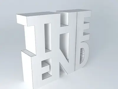 The End of Burning Man Free 3D model