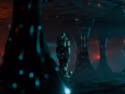 Sci-Fi Environment 3D model